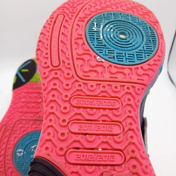 Li-Ning Way of Wade Shoes Mens Size 8 Multi-Color Basketball Strap ABAR049-1H